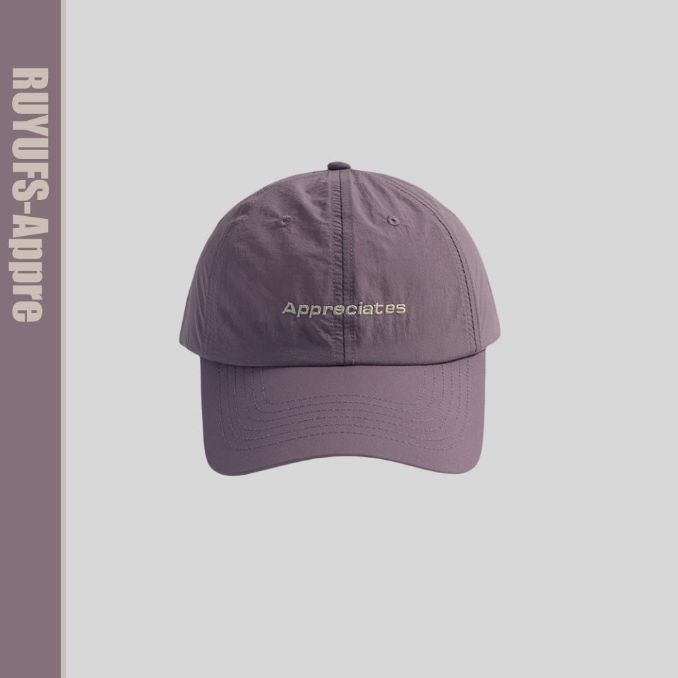Unisex Quick-Dry Breathable Outdoor Sports Baseball Cap for Running Hiking