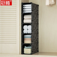 OQ5M 18cm Slim Gap Storage Cabinet with Multi-Layer Drawers