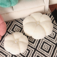 Dollhouse Miniature Pumpkin Pillow for BJD Sofa Decor