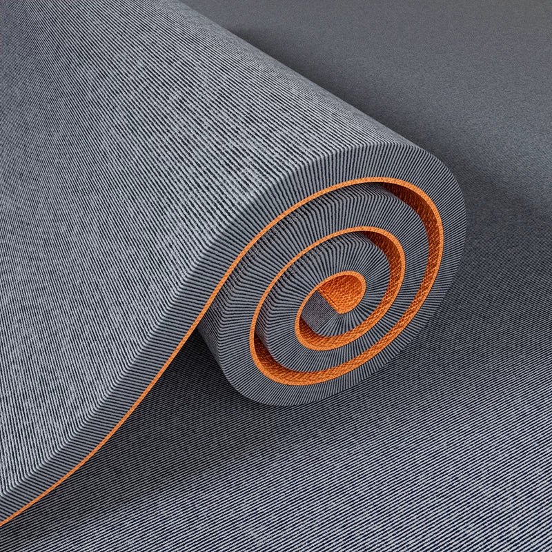 Thickened Soundproof Anti-Slip Floor Mat for Living Room Bedroom, Super Absorbent Rubber Entrance Carpet, Customizable