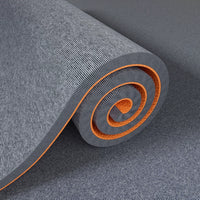 Thickened Soundproof Anti-Slip Floor Mat for Living Room Bedroom, Super Absorbent Rubber Entrance Carpet, Customizable