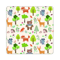 Bohemian Ultrasonic Picnic Blanket Waterproof Outdoor Camping Mat with Thickened Aluminum Film