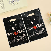 Halloween Printed Gift Bags Candy Cookie Snack Tote Festival Packaging Plastic Bags
