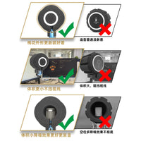 Microphone Isolation Shield Foam Cover for Vocal Recording and Wind Noise Reduction