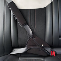 Car Seat Belt Adjuster and Shoulder Pad Set for Kids