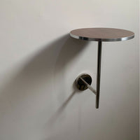 Bauhaus Wall-Mounted Round Bistro Table for Cafe & Home Dining