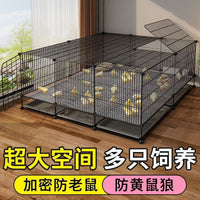 Chick Brooder Cage with Feeder and Waterer for Quail Ducklings