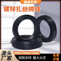 Galvanized Plastic-Coated Iron Wire Twist Ties for Gardening and Bundling