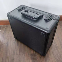 Aluminum Alloy Tool Case with Foam Insert - Portable Storage Box for Samples, Equipment, and Display