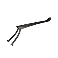 Foldable Bicycle Rear Fork Mudguard Ultralight Waterproof Carbon Fiber Texture Mudguard for Mountain Road Bikes