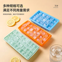 Silicone Ice Cube Tray with Lid for Whiskey and Cocktails, Reusable Ice Ball Maker Mold