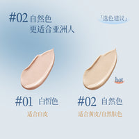 DUDD Air Cushion Foundation for Dry Skin - Lightweight, Hydrating, Waterproof & Long-Lasting