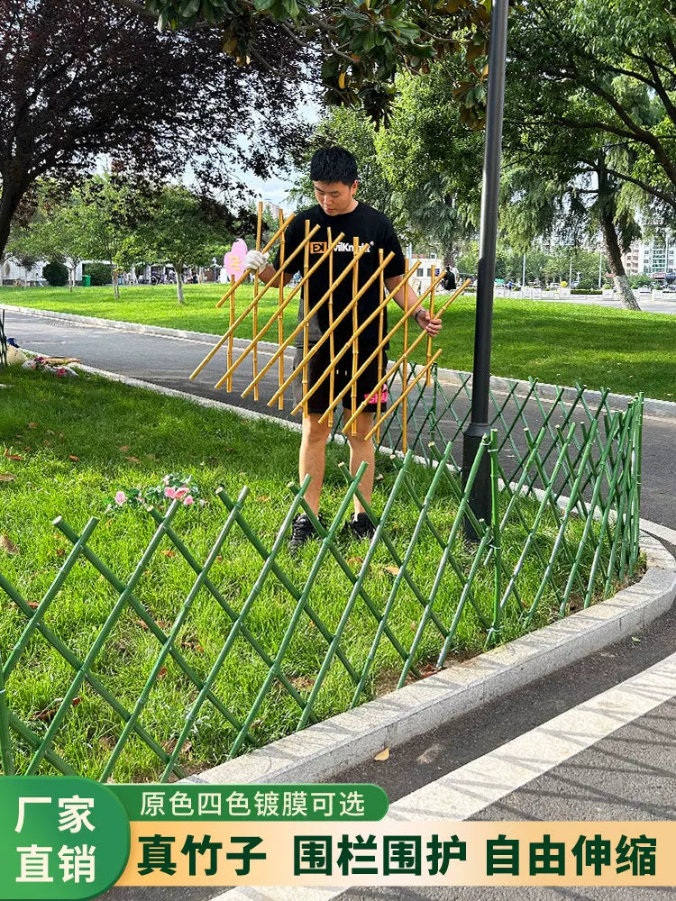 Expandable Bamboo Fence Trellis for Garden Yard Patio Climbing Plants Support