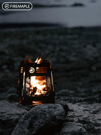Fire-Maple Robert Ultralight Card Type Fire Pit Stove for Outdoor Camping Hiking