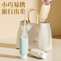 Portable Travel Bottle Set for Shampoo Lotion Toiletries - Leakproof Refillable Containers