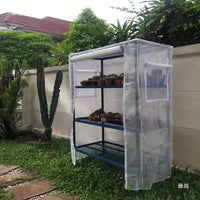 PVC Transparent Plant Greenhouse Cover for Succulents and Small Plants, Dustproof and Rainproof