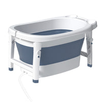 Foldable Pet Bath Tub for Dogs and Cats, Portable Summer Pet Washing Basin