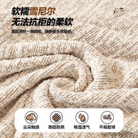 Stretch Linen-Feel Sofa Cover Anti-Scratch All-Inclusive Slipcover for All Seasons
