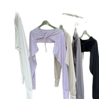 Women's UV Protection Sun Shawl with Hood for Driving and Outdoor Activities