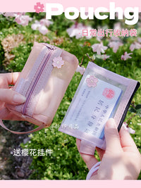 Mesh Zipper Pouch for Data Cables, Earphones, Lipstick, Coins, and Travel Essentials