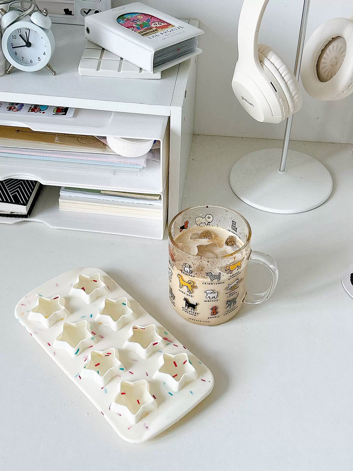 Star Ice Cube Tray for Whiskey, Beverages, and Beer - Food-Grade Silicone Ice Mold