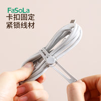 Japanese Style Multi-functional Cable Organizer Straps for Data, Charging, and Network Cables
