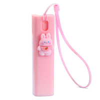 Cute Cartoon Mini Portable Spray Bottle with Lanyard for Travel, Cosmetics, Perfume, Alcohol Disinfectant