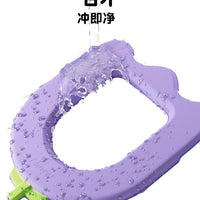 Toilet Seat Cushion, All-Season Waterproof Adhesive Toilet Seat Cover, 2025 New, No-Wash