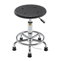 Anti-Static Adjustable Swivel Stool for Cleanroom Lab Factory Assembly Line