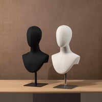 Mannequin Head for Wig, Hat, Scarf, and Jewelry Display