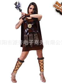 Adult Viking Warrior Costume for Halloween & Carnival Role Play