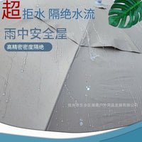 Portable 2.2m Fishing Umbrella with Stand, UV Protection, Large Outdoor Patio Camping Sunshade