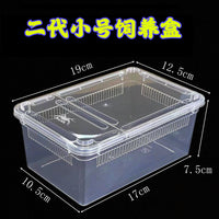 2nd Gen Reptile Breeding Box with Optional Accessories for Spiders, Geckos, Snakes, Lizards, Scorpions, Centipedes, and Turtle Hatchlings