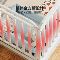Pet Playpen Indoor Dog Crate Free Combination for Corgi Small Medium Dogs Teddy Isolation Gate Training Cage