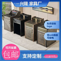 Billiard Room Stainless Steel Side Table with Storage