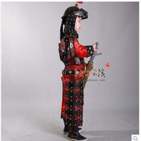 Kids' Ancient Chinese General Armor Costume for Stage Performance