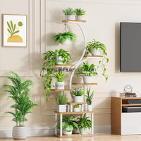 Multi-Tier Indoor Plant Stand for Living Room Corner