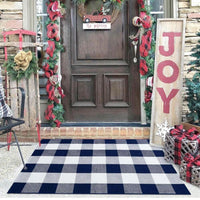 Absorbent Crystal Velvet Doormat for Entryway, Non-Slip and Easy to Clean