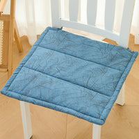 Tech Fabric Dining Chair Cushion Non-Slip Thin Office Home Stool Seat Pad All Seasons