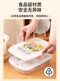Baby Food Freezer Storage Containers with Lids - Silicone Ice Cube Trays for Purees, Broths, and Breast Milk