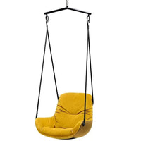 Modern Minimalist Art Hanging Chair for Home Balcony Indoor Swing Basket Single Villa Showroom Designer Hanging Chair
