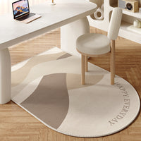 Luxury Flannel Office Chair Mat for Hardwood Floors, Easy-Clean Desk Chair Protector for Study, Gaming, and Vanity