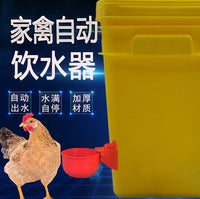 Automatic Poultry Waterer Drinking Bowl for Chickens Ducks Geese Quail Pigeons