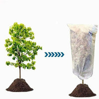 Plant Frost Protection Cover Non-Woven Fabric Winter Warm Bag for Garden Plants