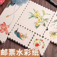 300g Watercolor Paper with Perforated Edges for Art and Bookmarks