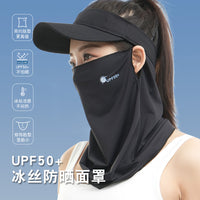 Women's UV Protection Cooling Neck Gaiter for Outdoor Cycling