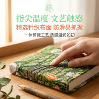 Portable Cotton Linen Art Sketchbook for Acrylic, Watercolor, and Marker Painting - High-Quality Paper for Artists