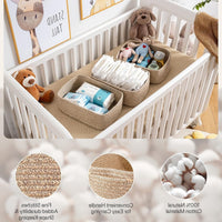 Nordic Woven Cotton Rope Storage Basket for Laundry, Toys, and Sundries
