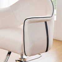 Adjustable Swivel Salon Chair for Hairdressing, Styling, Perming, and Dyeing