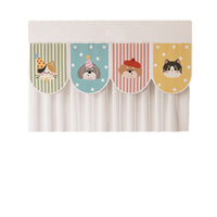 Wall-Mounted Air Conditioner Dust Cover with Wind Deflector and Decorative Design